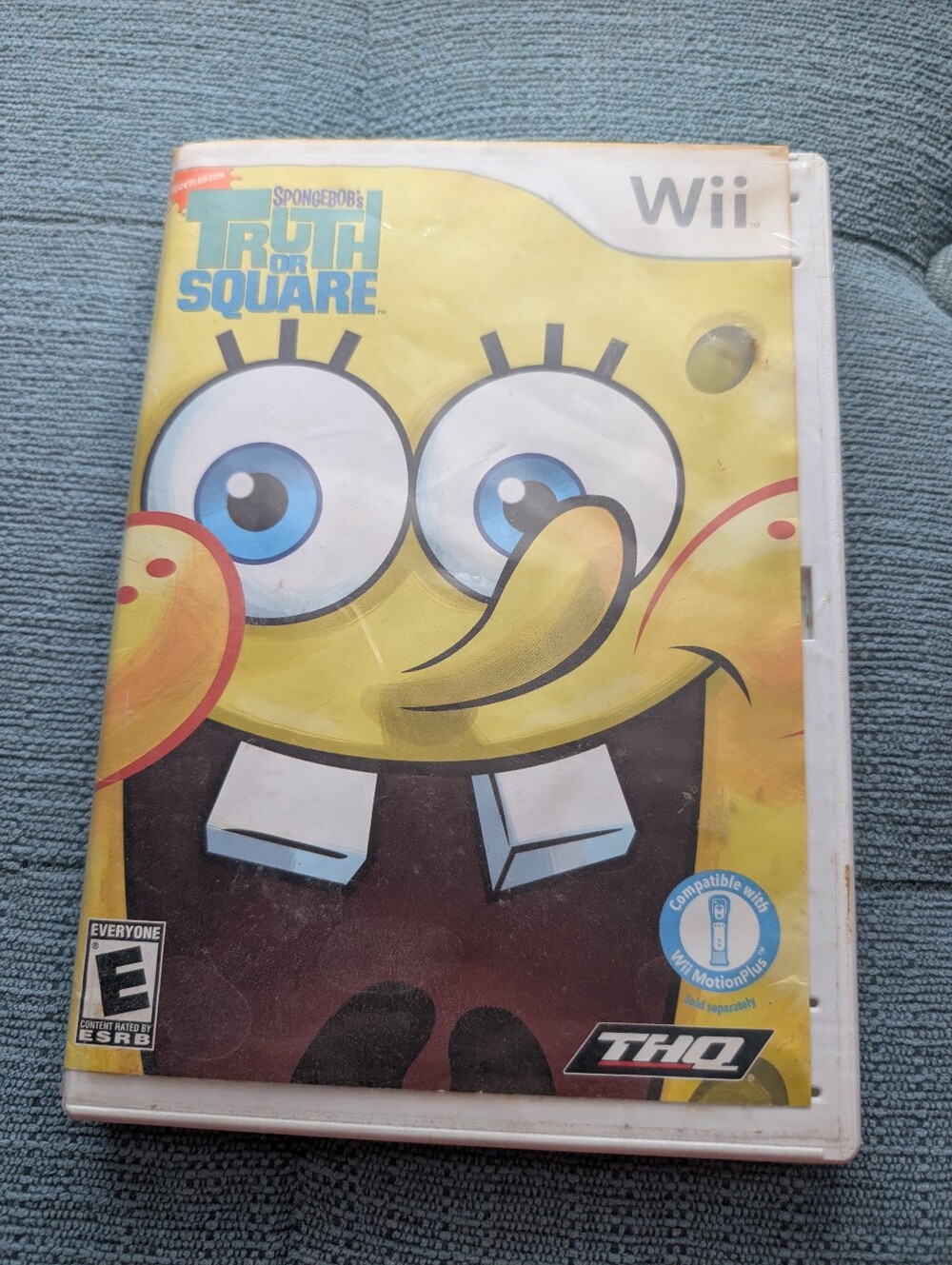 SpongeBob Truth Or Square Game Wii Game Nintendo Wii